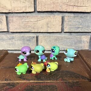 Lot of Littlest Pet Shop LPS Turtles